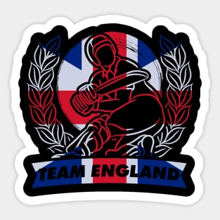 Team England, Cricket Sticker